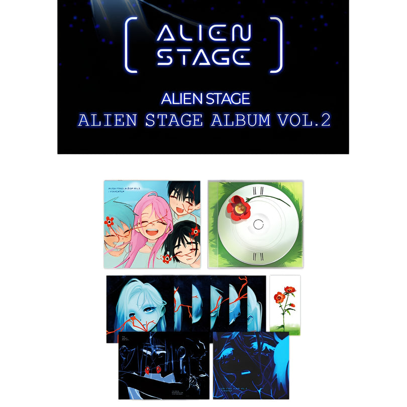 Alien Stage Albums Vol.1 & Vol.2 – Official Vinyl-Inspired Set – Harumio