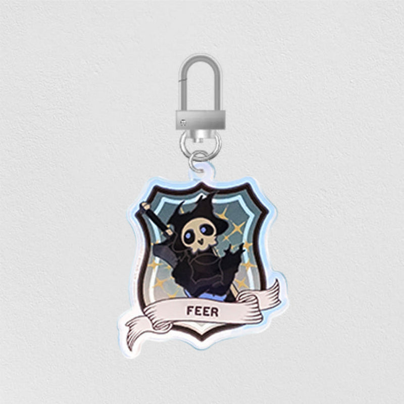 Necromancer Academy and the Genius Summoner - Acrylic Keyring - Official W - Acrylic Keyring - Harumio