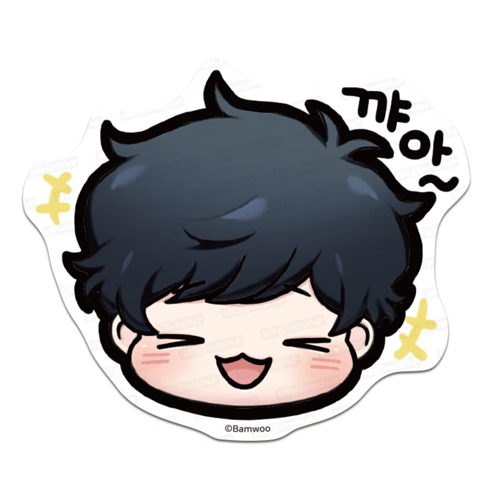 Cherry Blossoms After Winter - Favourite Big Piece Sticker No. 1 Emoticon Set B