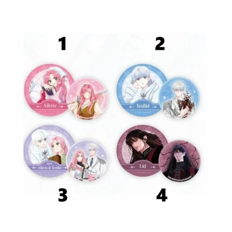 The Perks of Being an S-Class Heroine - Can Badge Set - Soone Content - Can Badge - Harumio