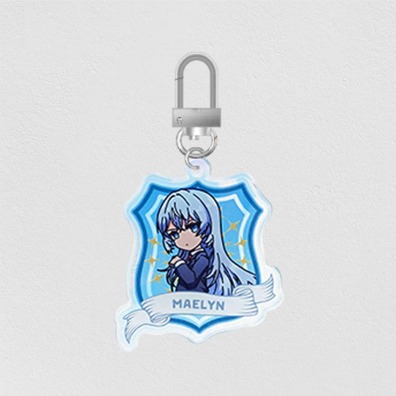 Necromancer Academy and the Genius Summoner - Acrylic Keyring - Official W - Acrylic Keyring - Harumio