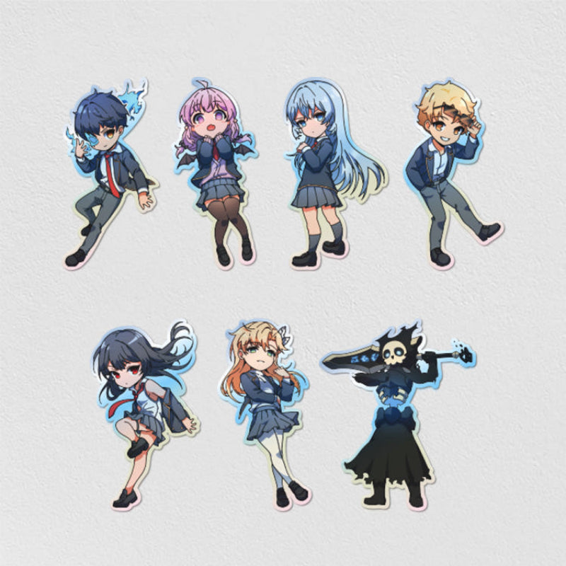 Necromancer Academy and the Genius Summoner - Sticker Set