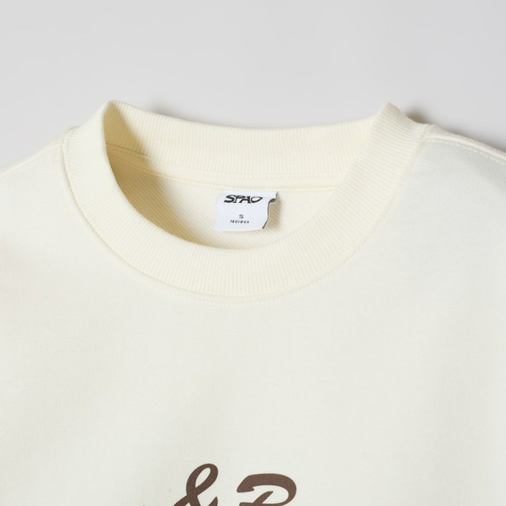 SPAO - Sweet Bear Crop Sweatshirt