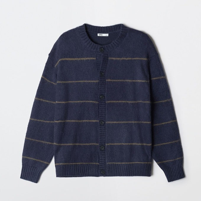 SPAO - Hairy Round Neck Cardigan