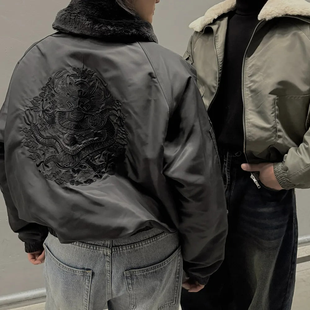 71to96 - A winter MA-1 jumper with the elegance of a gonryongpo (tumblbug)