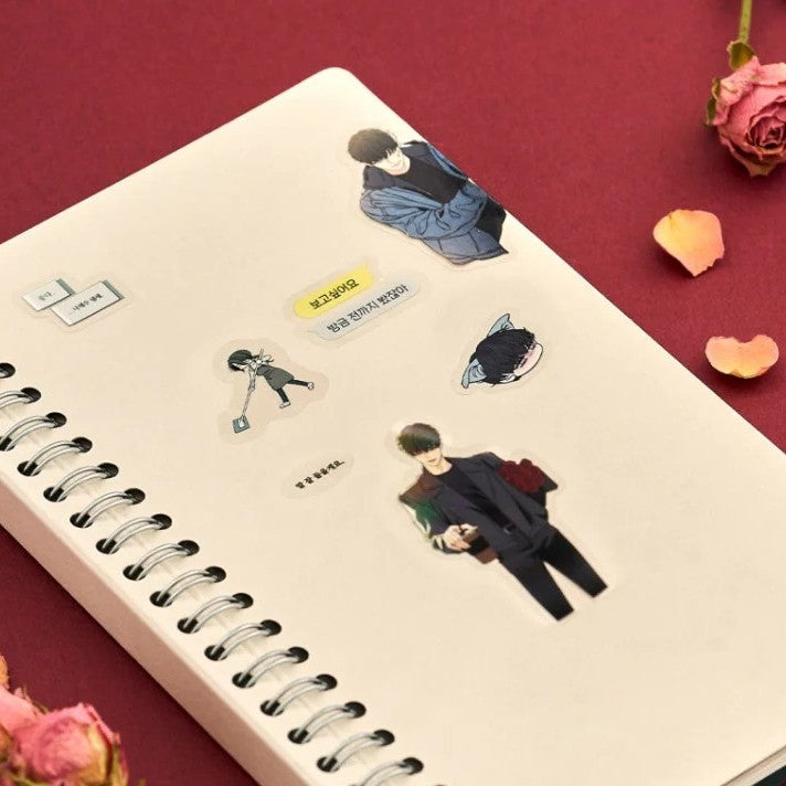 Tears on a Withered Flower - Deco Sticker