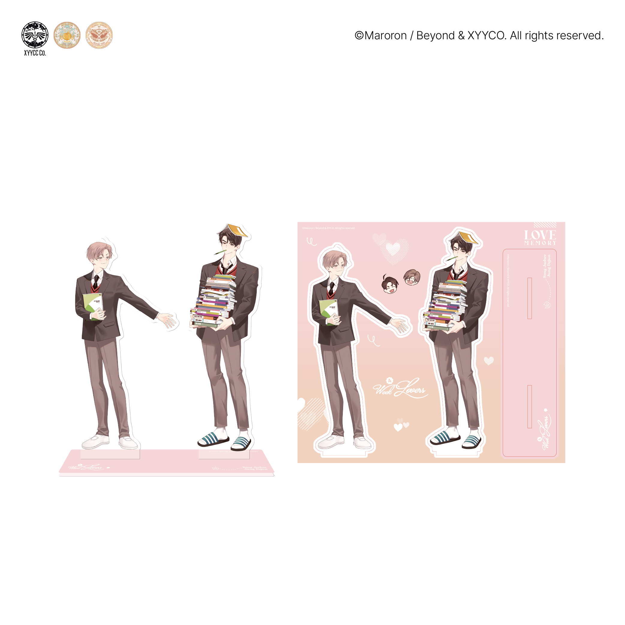 4 Week Lovers - Acrylic Stand (School Days ver.)