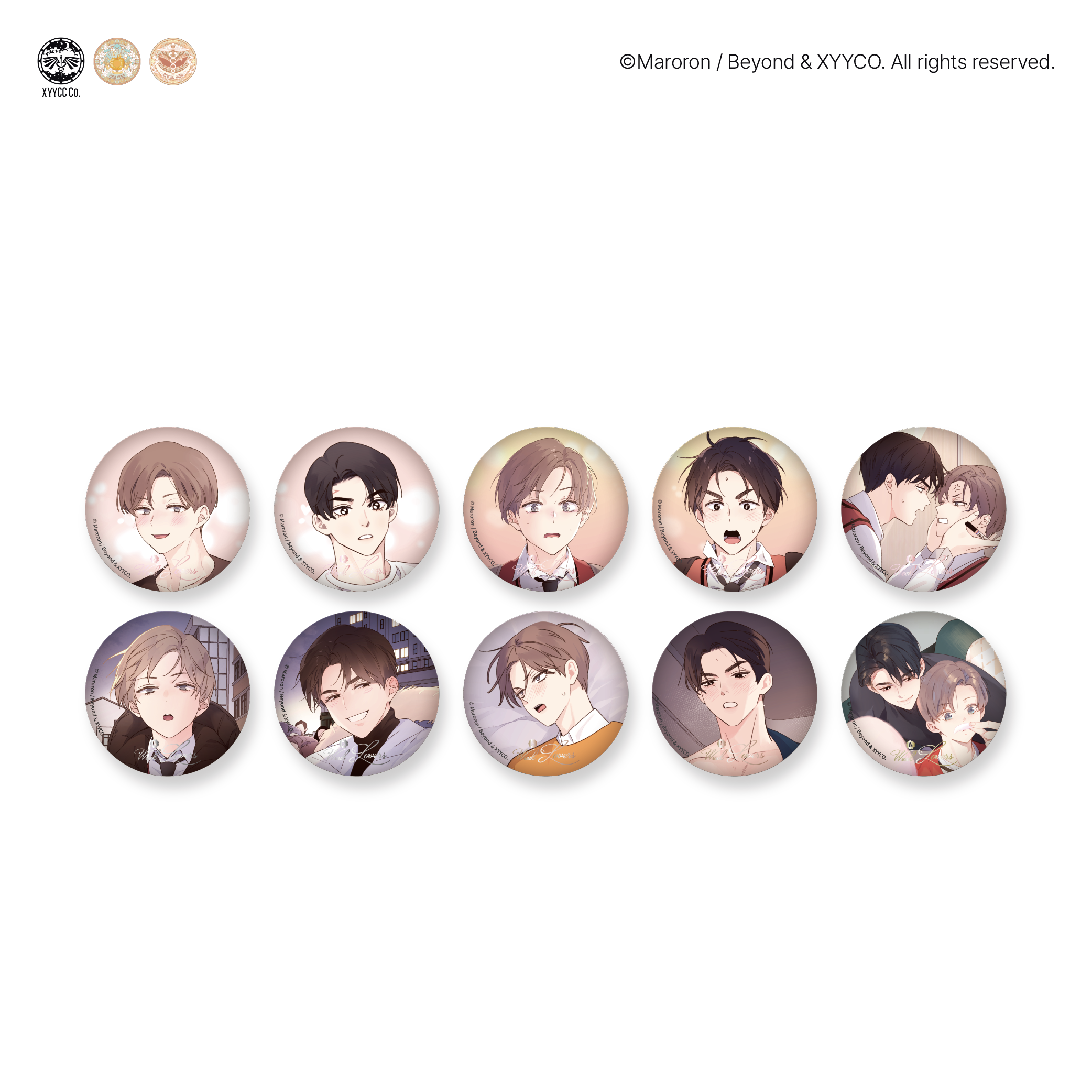 4 Week Lovers - Random Photocard & Random Can Badge ver.2