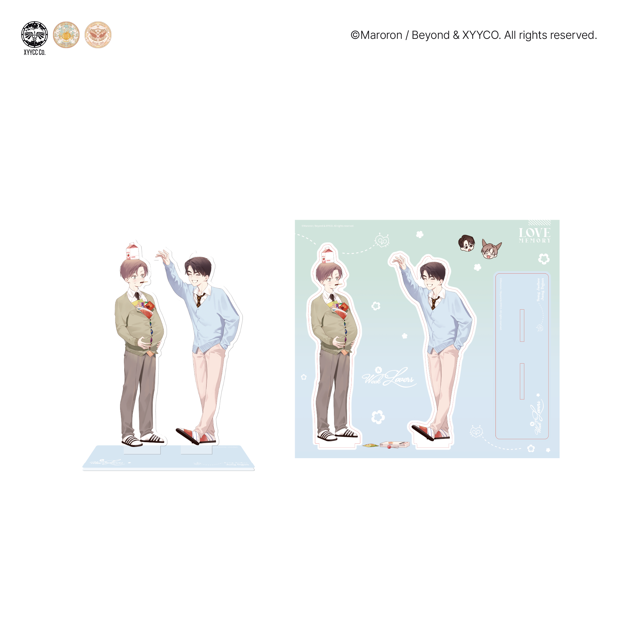4 Week Lovers - Acrylic Stand (School Days ver.)