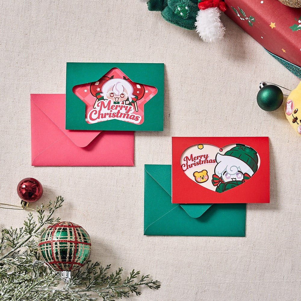 Cookie Run x Butter Shop - Christmas Folding Cards
