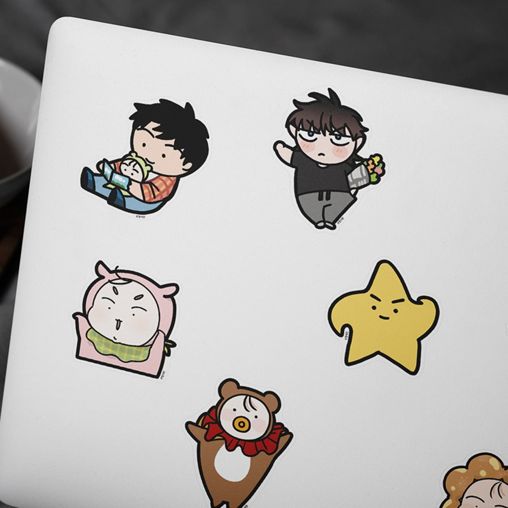 Our Sunny Days - Favourite Big Piece Sticker No. 1 Family Set