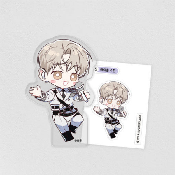 Between The Lines - Zero For Nine Mini Acrylic Block