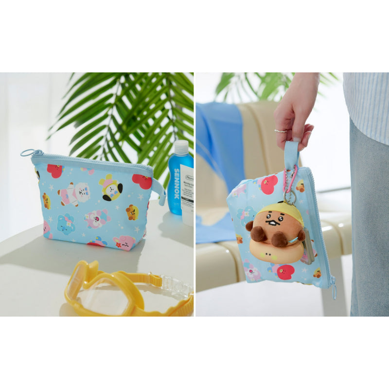 BT21 SPLASH EDITION - Multi Pouch - Line Friends - Pouch - Harumio