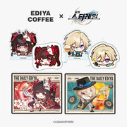EDIYA Coffee X Honkai: Star Rail - Cotton Doll Set - EDIYA Coffee X Honkai - Doll Keyring - Harumio