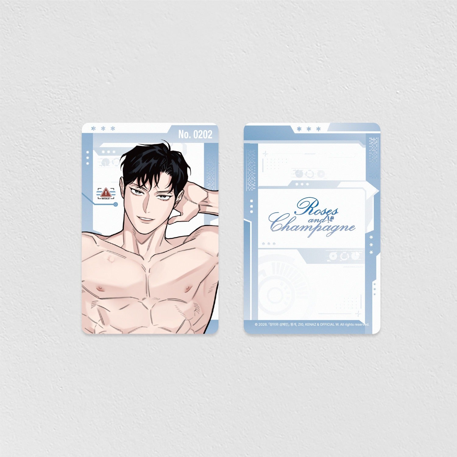 Rose and Champagne Two-Won Dress-Up Acrylic Stand