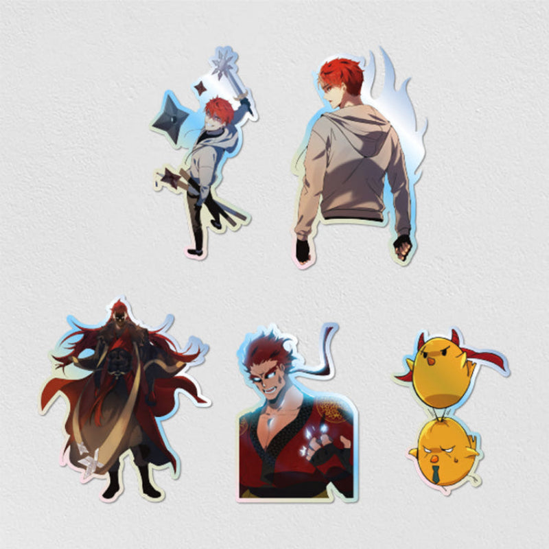 Descent of the Demon Master - Piece Sticker - Official W - Sticker - Harumio