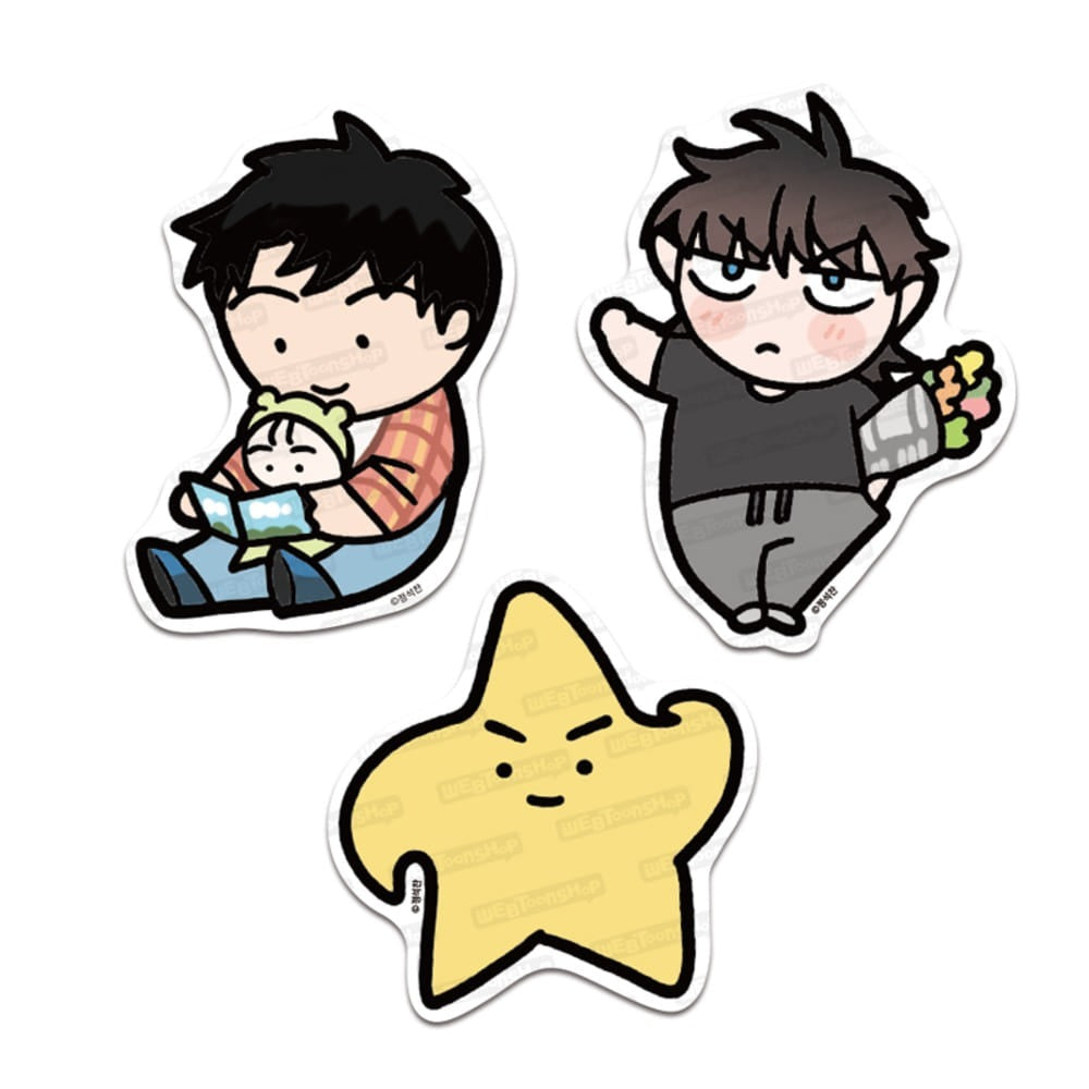 Our Sunny Days - Favourite Big Piece Sticker No. 1 Family Set