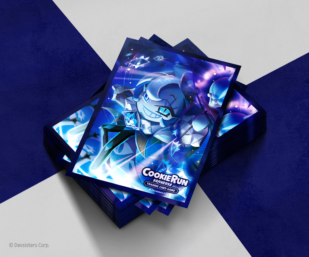 Cookie Run - Braverse Card Game Card Sleeve Glow (Shadow Milk Cookie)