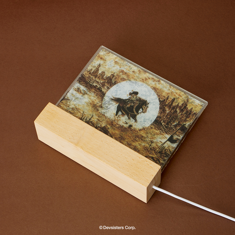 Cookie Run - Silent Salt Cookie Acrylic Mood Light