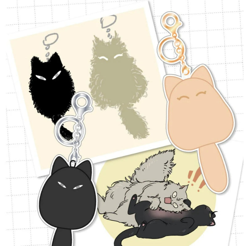 Low Tide in Twilight - Kitty Keyring Set - MOFUN - Keyring - Harumio