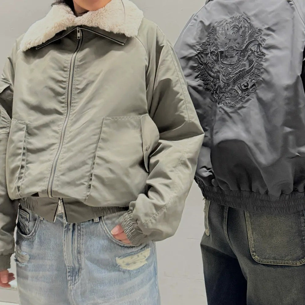 71to96 - A winter MA-1 jumper with the elegance of a gonryongpo (tumblbug)