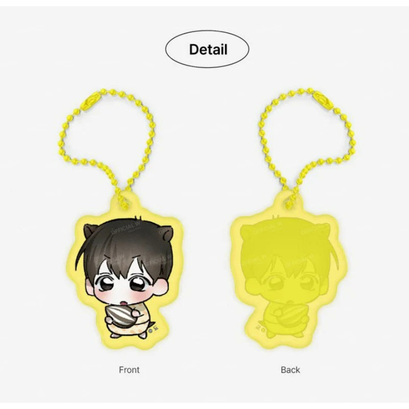Close-Up - Acrylic Keyring - Official W - Acrylic Keyring - Harumio