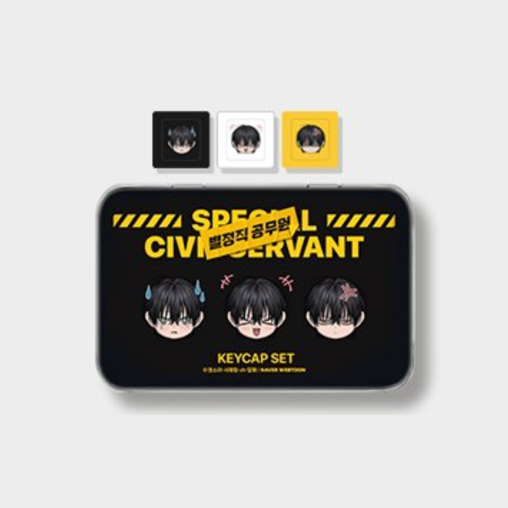 Special Civil Servant Mini Pop-Up – Tin Case Keycaps Set