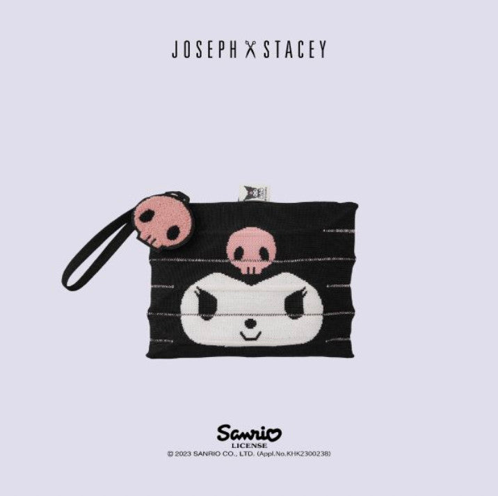 Joseph And Stacey - Lucky Pleats Knit Clutch S