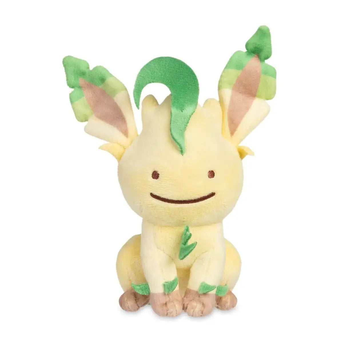 Pokémon Center Plush Evolution Type Metamon Ditto – Leafeon - Pokemon - Toy - Harumio