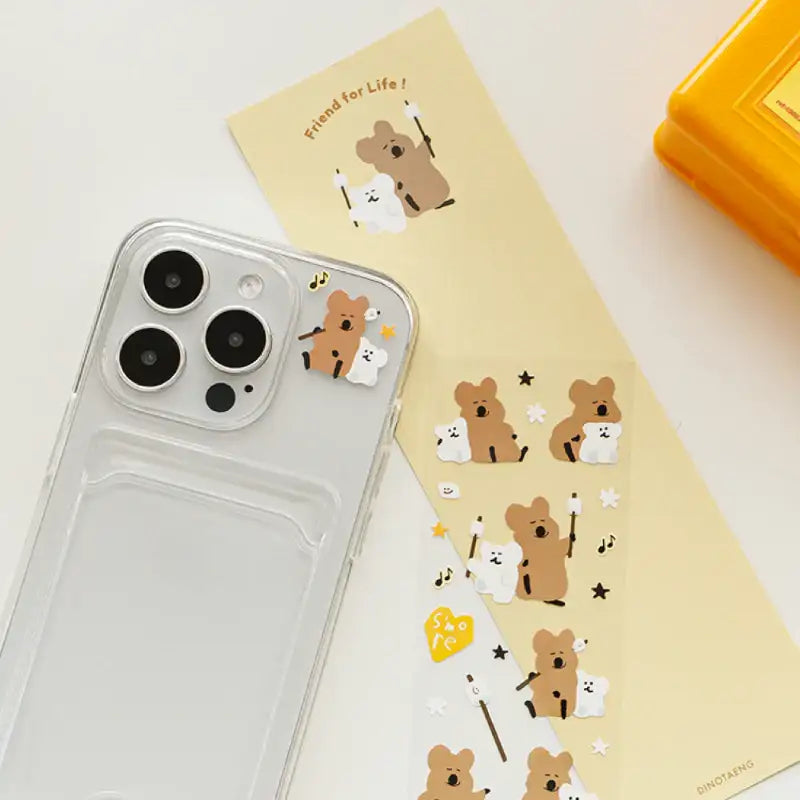 Dinotaeng - Marshville Removable Sticker - Dinotaeng - Stickers - Harumio