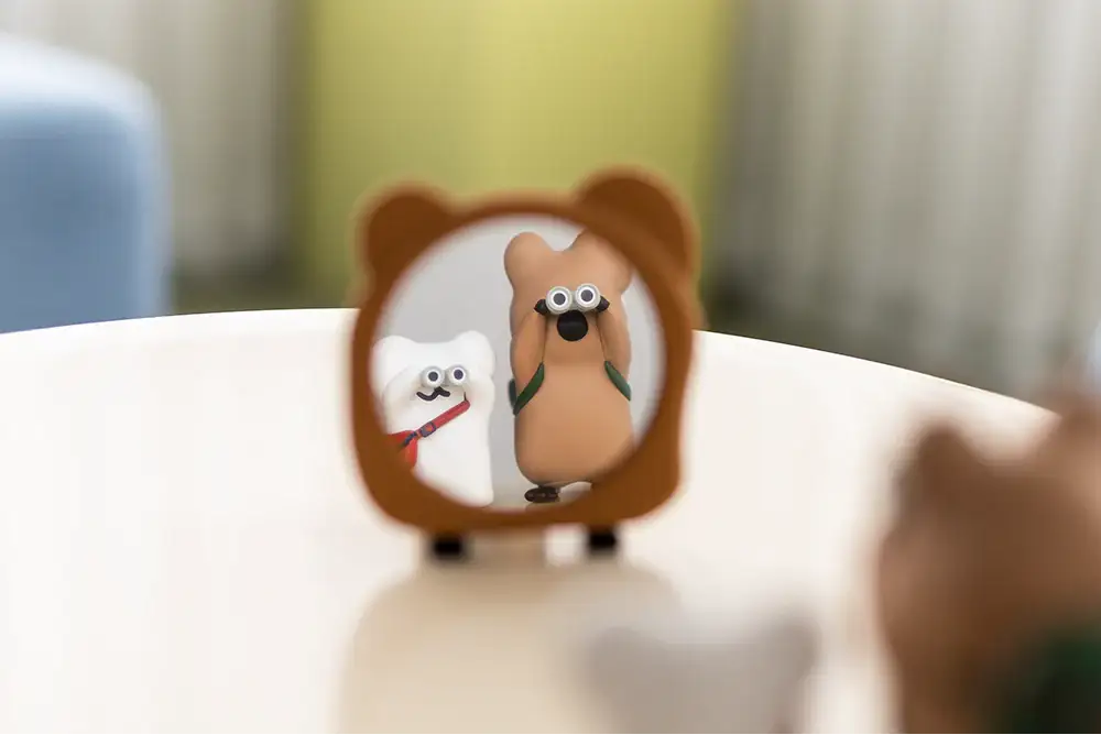 Dinotaeng - Quokka Silicon Mirror - Dinotaeng - Mirrors - Harumio