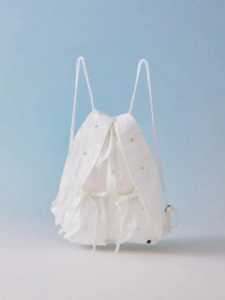 NewJeans X COLLER - Rabbit String Bag - Line Friends Square - String Bags - Harumio