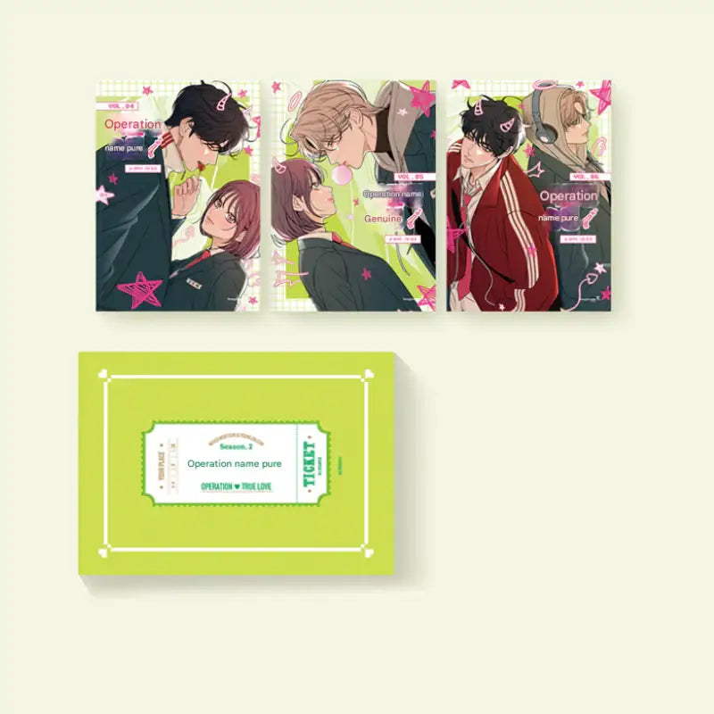 Operation True Love - Special Set - Naver Webtoon - Book Set - Harumio