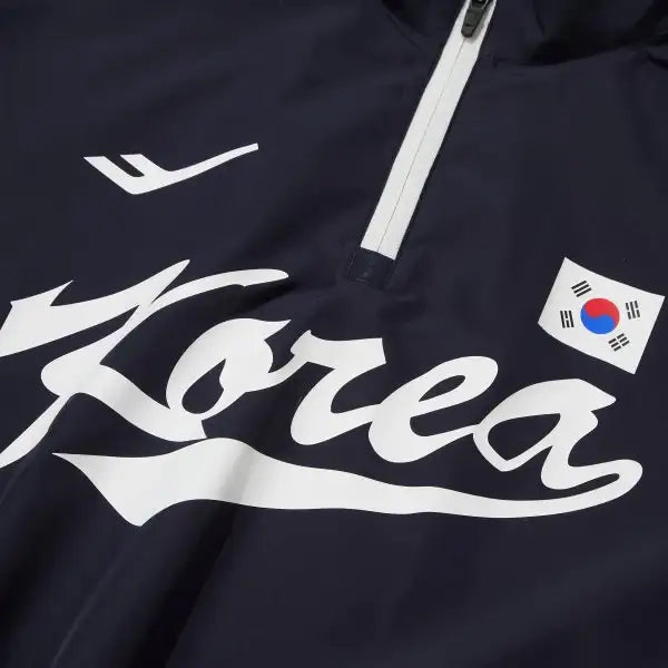 Team Korea - National Baseball Team Short Sleeve Windbreaker - Team Korea - Clothing - Harumio