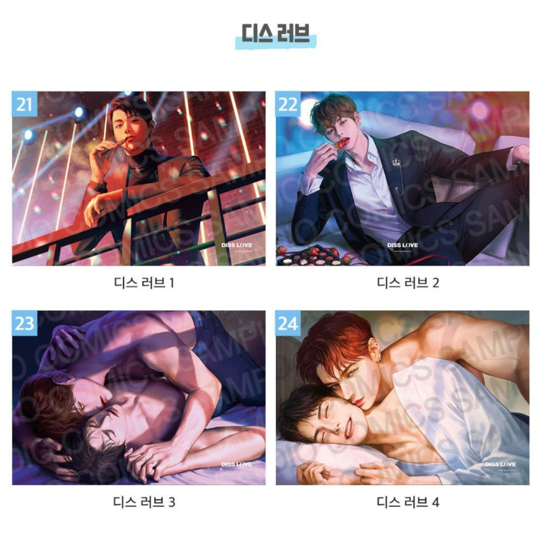 Audio Comics - 20th Anniversary Illustration Suede Poster + L Holder 01