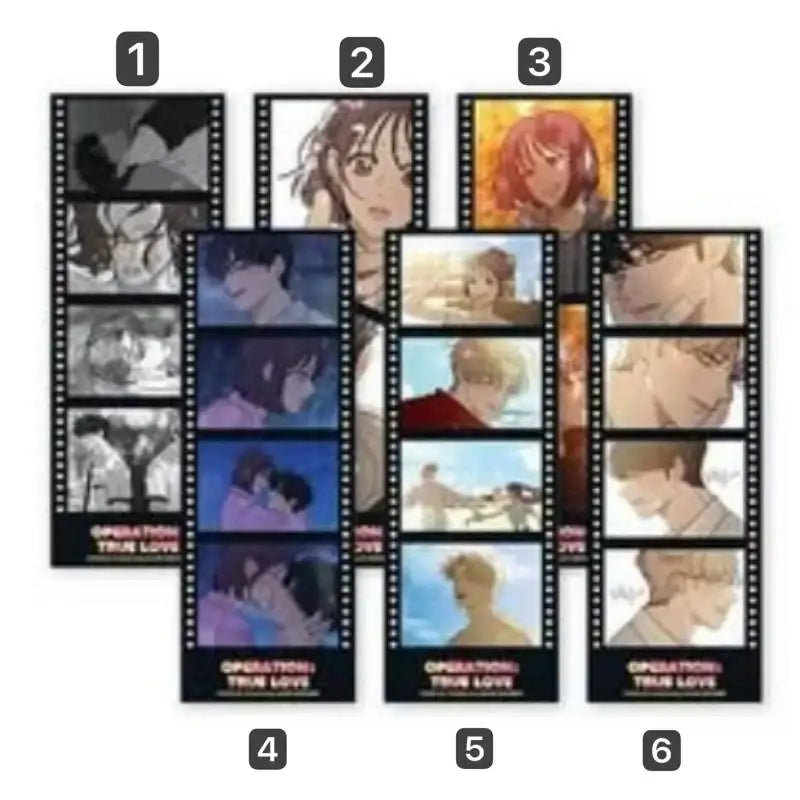 Operation: True Love Winter Holiday Pop-Up - Film Stickers & Bookmarks - Winter Holiday - Sticker - Harumio