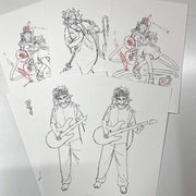NOT FOR SALE - Mofun Alien Stage Postcard Gift - Harumio - - Harumio
