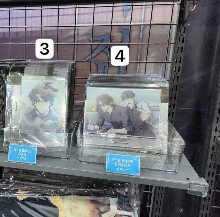 Omniscient Reader's Viewpoint Pop-Up Store - Acrylic Plate - REDICE - Acrylic Figure - Harumio