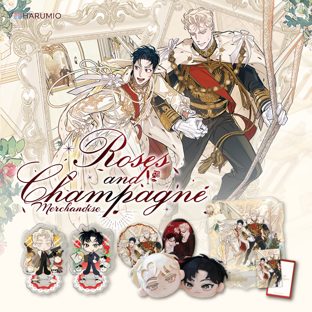 Roses and Champagne Manhwa Merch