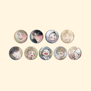 Red Thread Quest x March Monster - Round Tin Badge Blind Box