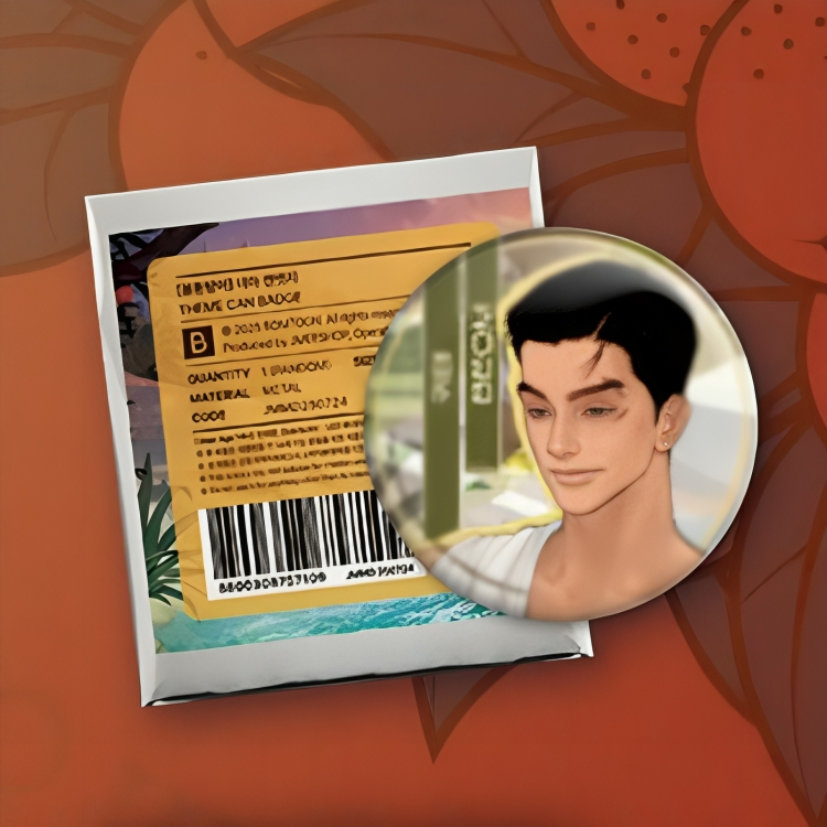 Man of Pleasure - 10th Anniversary Theme Can Badge
