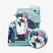 Spinach Bouquet - Scene Acrylic Stand, Can Badge - JMEESHOP - Can Badge - Harumio