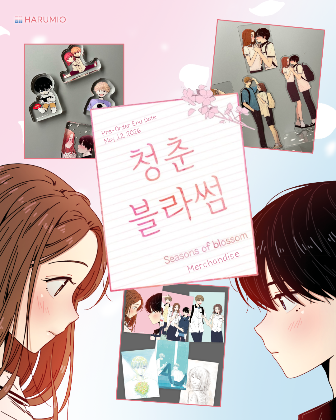 Seasons Of Blossom Manhwa&Merch