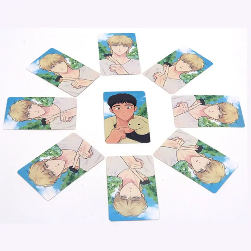 The Sacred Serpent's Seduction - Photocard Set - Webtoon Shop - Photocard Set - Harumio