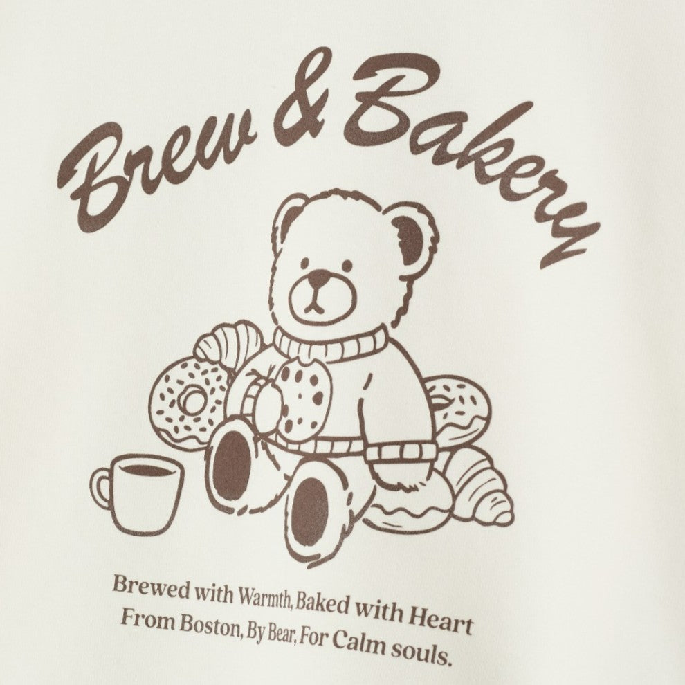 SPAO - Sweet Bear Crop Sweatshirt
