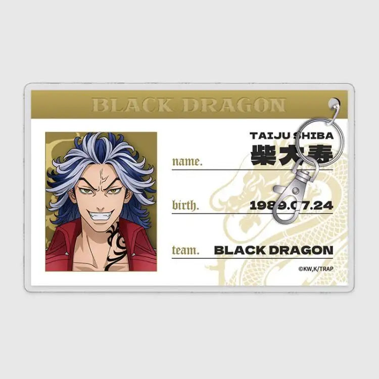 Tokyo Revengers x ANIPLUS - 2nd Season Student ID Acrylic Keyholder (Taiju) - ANIPLUS - Acrylic Keyholder - Harumio
