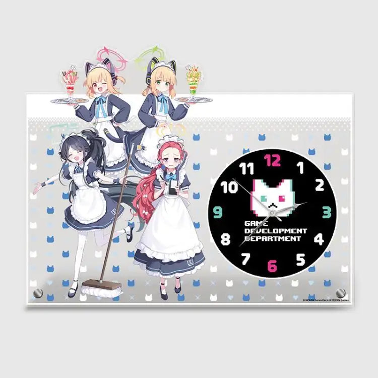 Blue Archive x ANIPLUS - 2nd Anniversary Acrylic Clock - ANIPLUS - Acrylic Clock - Harumio