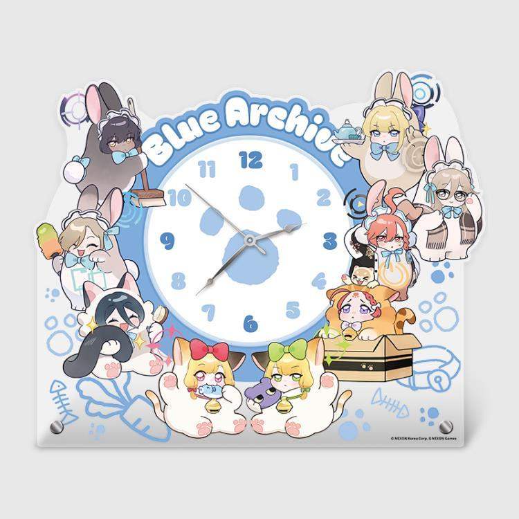 Blue Archive x ANIPLUS - 2nd Anniversary Acrylic Clock - ANIPLUS - Acrylic Clock - Harumio