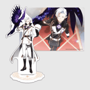Lord of Heroes x ANIPLUS - 4th Anniversary Avalon Knights Acrylic Stand & Photocard Set (Mikhail) - ANIPLUS - Acrylic Stand - Harumio
