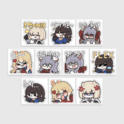 Brown Dust 2 x ANIPLUS - Half Anniversary Emoticon Sticker Set - ANIPLUS - Sticker - Harumio